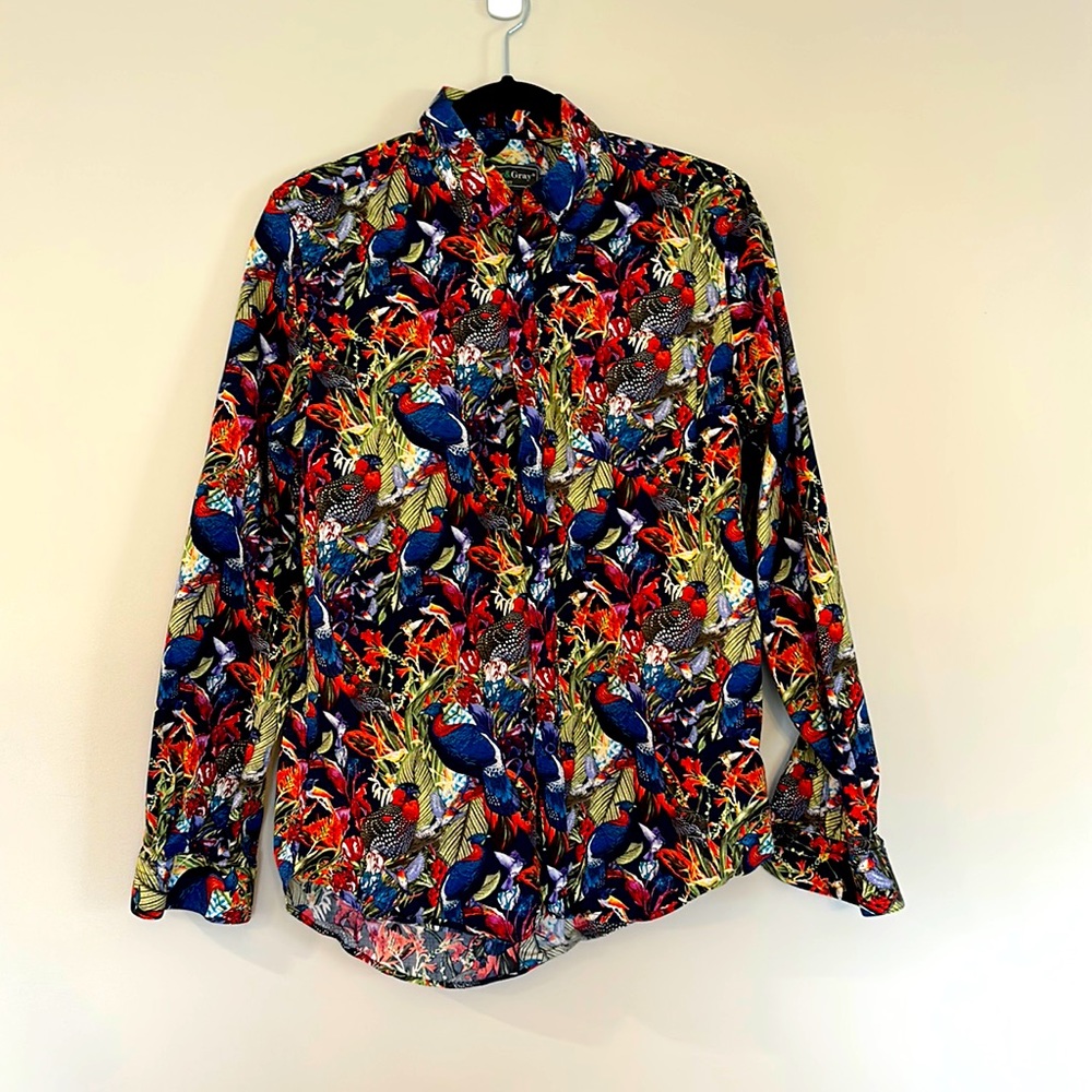 Paisley & Gray Men’s Dress Shirt Size Medium, Neck 16